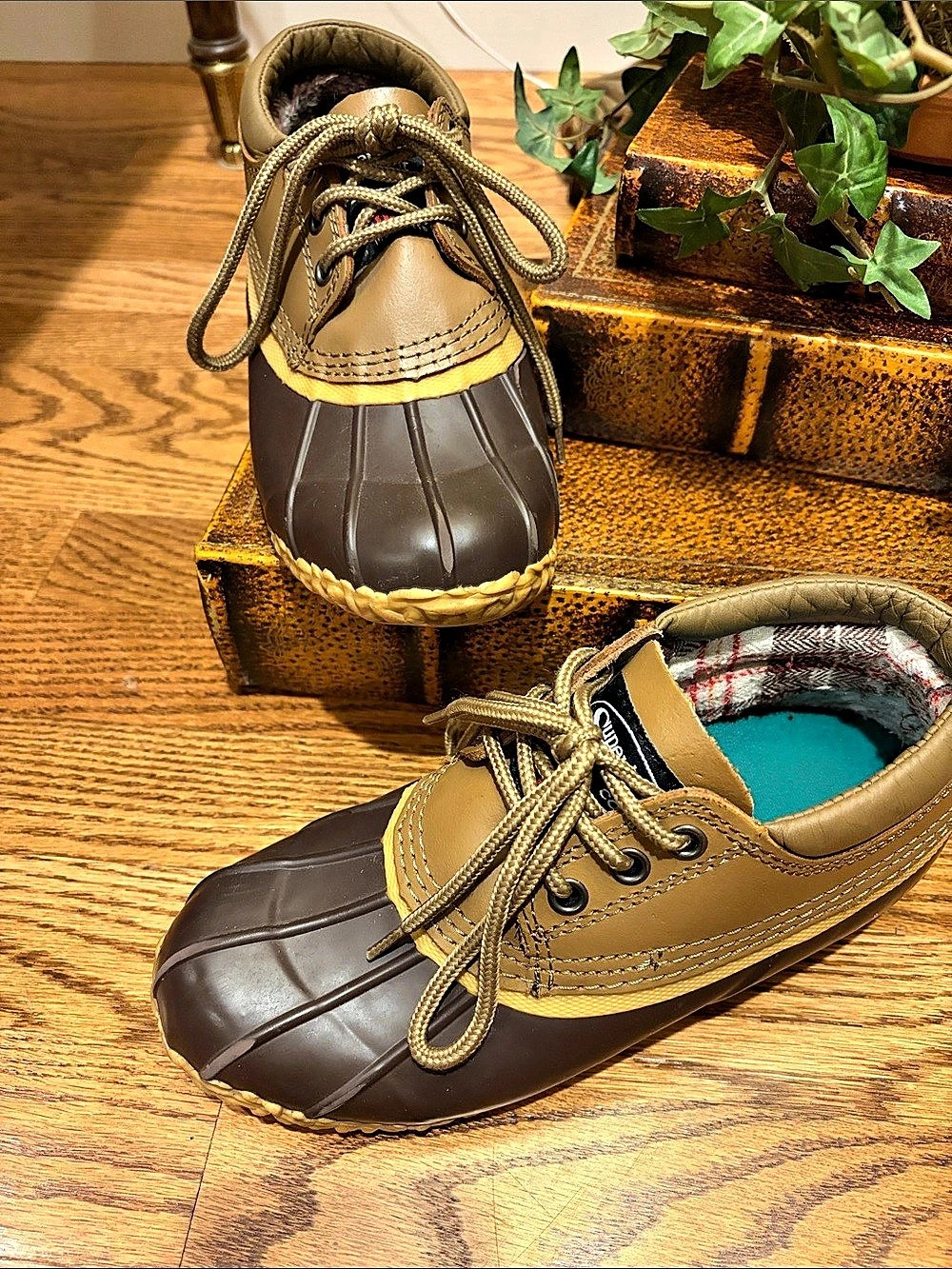 Superior Boot Co. ThermoLite. Insulated Duck Boots in Brown & Tan